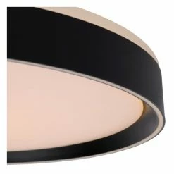 Lucide NURIA Deckenleuchte LED Schwarz, 1-flammig -LED Leuchten Verkäufe lucide nuria deckenleuchte 79182 36 30 5