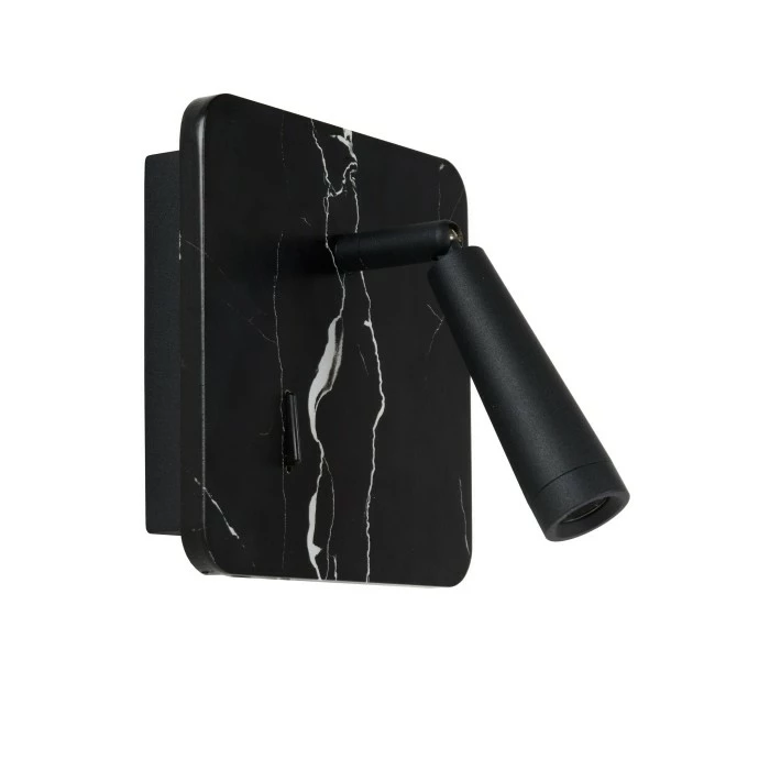 Lucide OREGON Wandspot LED Schwarz, 1-flammig 2 Lucide OREGON Wandspot LED Schwarz, 1-flammig – Bild 2