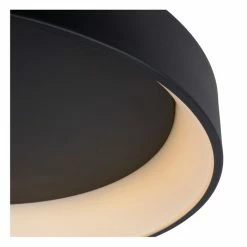 Lucide TALOWE Deckenleuchte LED Schwarz, 1-flammig -LED Leuchten Verkäufe lucide talowe deckenleuchte 46100 42 30 2