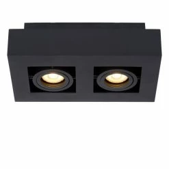 Lucide XIRAX Deckenspot LED Schwarz, 2-flammig -LED Leuchten Verkäufe lucide xirax deckenspot 09119 11 30 3