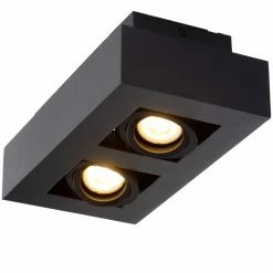 Lucide XIRAX Deckenspot LED Schwarz, 2-flammig -LED Leuchten Verkäufe lucide xirax deckenspot 09119 11 30 4