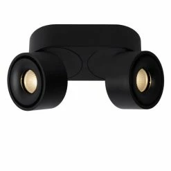 Lucide YUMIKO Deckenspot LED Schwarz, 2-flammig 10 Lucide YUMIKO Deckenspot LED Schwarz, 2-flammig -LED Leuchten Verkäufe lucide yumiko deckenspot 35911 16 30 4