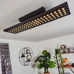 Hofstein Luturula Deckenleuchte LED Schwarz, 1-flammig 22 Hofstein Luturula Deckenleuchte LED Schwarz, 1-flammig -LED Leuchten Verkäufe luturula deckenleuchte h3437322 10