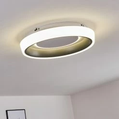 Hofstein Mackay Deckenleuchte LED Anthrazit, Weiß, 1-flammig 31 Hofstein Mackay Deckenleuchte LED Anthrazit, Weiß, 1-flammig -LED Leuchten Verkäufe mackay deckenleuchte h3325773 12