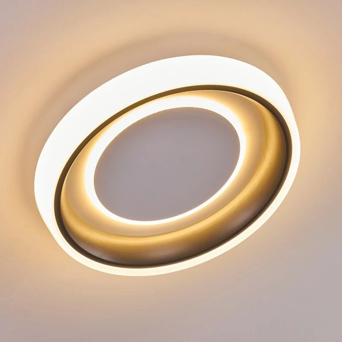 Hofstein Mackay Deckenleuchte LED Anthrazit, Weiß, 1-flammig 8 Hofstein Mackay Deckenleuchte LED Anthrazit, Weiß, 1-flammig – Bild 8