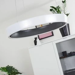 Hofstein Mackay Deckenleuchte LED Anthrazit, Weiß, 1-flammig, Fernbedienung -LED Leuchten Verkäufe mackay deckenleuchte h3326251 13