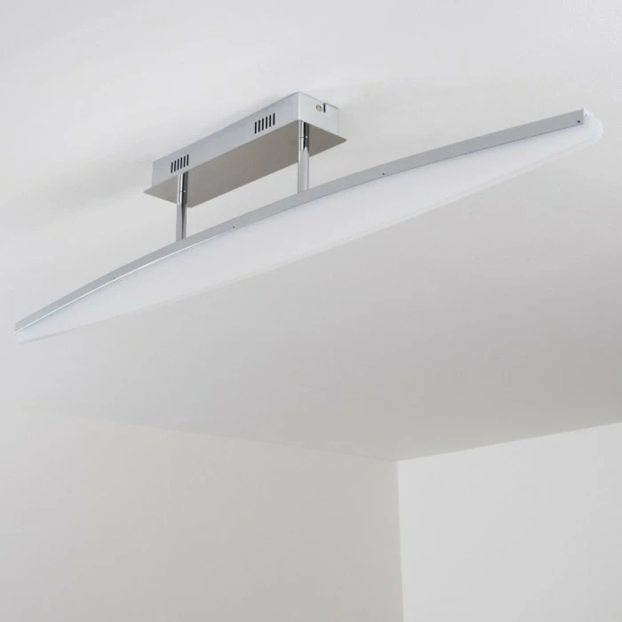 Brilliant Leuchten Madoc Deckenleuchte LED Chrom, 1-flammig 4 Brilliant Leuchten Madoc Deckenleuchte LED Chrom, 1-flammig – Bild 4