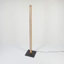 Hofstein Madou Stehleuchte LED Schwarz, Naturfarben, 1-flammig -LED Leuchten Verkäufe madou stehleuchte h3445938 7