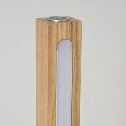 Hofstein Madou Stehleuchte LED Weiß, Holz hell, 1-flammig -LED Leuchten Verkäufe madou stehleuchte h3564561 2