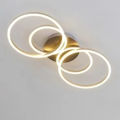 Hofstein Malanje Deckenleuchte LED Nickel-Matt, 4-flammig -LED Leuchten Verkäufe malanje deckenleuchte h3374849 4