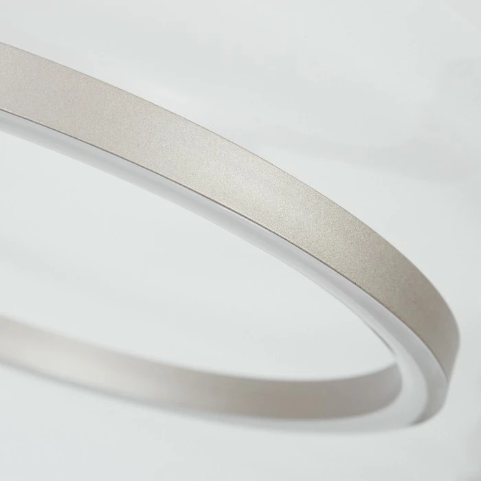 Hofstein Malanje Deckenleuchte LED Nickel-Matt, 2-flammig 9 Hofstein Malanje Deckenleuchte LED Nickel-Matt, 2-flammig – Bild 9