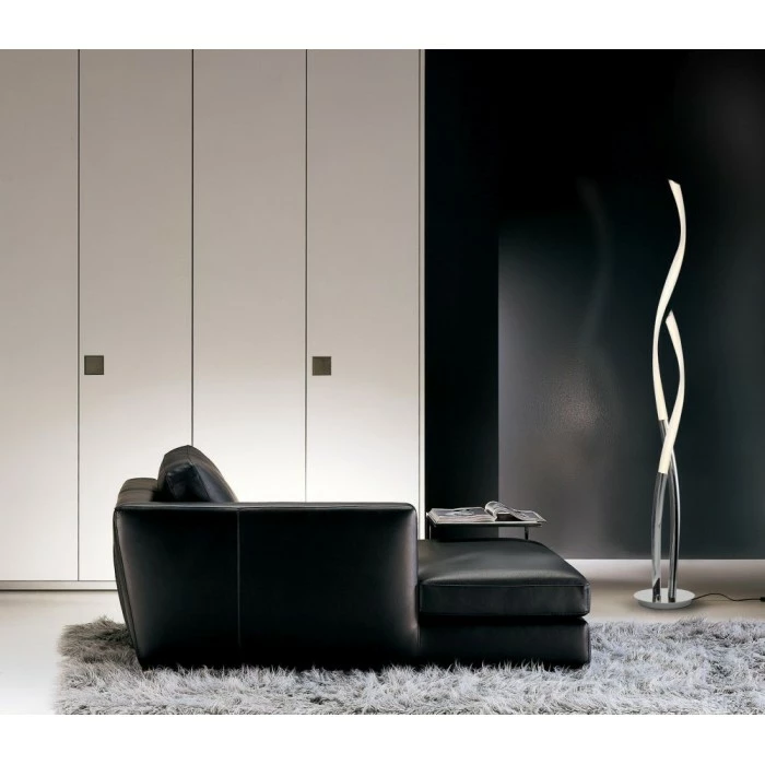 Mantra ARMONIA Bodenleuchte LED Chrom, Weiß, 1-flammig 2 Mantra ARMONIA Bodenleuchte LED Chrom, Weiß, 1-flammig – Bild 2