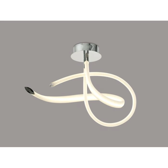 Mantra ARMONIA Deckenleuchte LED Chrom, Weiß, 1-flammig 2 Mantra ARMONIA Deckenleuchte LED Chrom, Weiß, 1-flammig – Bild 2