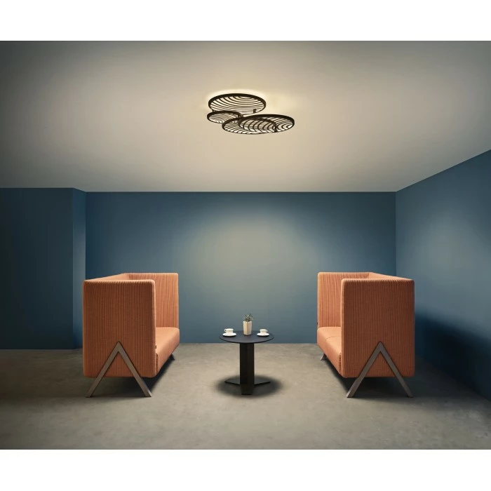 Mantra COLLAGE Deckenleuchte LED Schwarz, 1-flammig 1 Mantra COLLAGE Deckenleuchte LED Schwarz, 1-flammig