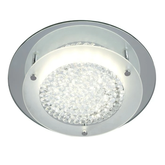 Mantra CRYSTAL MIRROR Deckenleuchte LED Chrom, 1-flammig 1 Mantra CRYSTAL MIRROR Deckenleuchte LED Chrom, 1-flammig