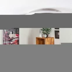 Hofstein Manzanales  Deckenleuchte LED Chrom, 1-flammig, Fernbedienung -LED Leuchten Verkäufe manzanales deckenleuchte h3381403 7