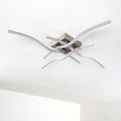 Hofstein Mapleton Deckenleuchte LED Nickel-Matt, 4-flammig 31 Hofstein Mapleton Deckenleuchte LED Nickel-Matt, 4-flammig -LED Leuchten Verkäufe mapleton deckenleuchte h3009574 13