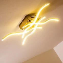 Hofstein Mapleton Deckenleuchte LED Nickel-Matt, 4-flammig -LED Leuchten Verkäufe mapleton deckenleuchte h3009581 14