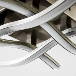 Hofstein Mapleton Deckenleuchte LED Nickel-Matt, 4-flammig -LED Leuchten Verkäufe mapleton deckenleuchte h3009581 20