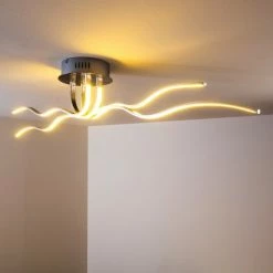 Hofstein Mapleton Deckenleuchte LED Chrom, 4-flammig -LED Leuchten Verkäufe mapleton deckenleuchte h3009611 4