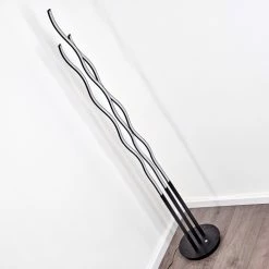 Hofstein Mapleton Stehleuchte LED Schwarz, 3-flammig, Fernbedienung -LED Leuchten Verkäufe mapleton stehleuchte h3271278 do2 4