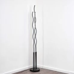 Hofstein Mapleton Stehleuchte LED Schwarz, 3-flammig, Fernbedienung -LED Leuchten Verkäufe mapleton stehleuchte h3271278 do2 7