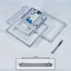 Hofstein Marcus Deckenleuchte LED Silber, 1-flammig -LED Leuchten Verkäufe marcus deckenleuchte h3417935 4