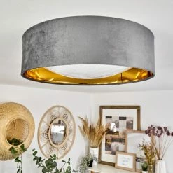 Hofstein Maripi Deckenleuchte LED Grau, Gold, 1-flammig 15 Hofstein Maripi Deckenleuchte LED Grau, Gold, 1-flammig -LED Leuchten Verkäufe maripi deckenleuchte h3460023 4