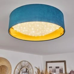 Hofstein Maripi Deckenleuchte LED Blau, Gold, 1-flammig -LED Leuchten Verkäufe maripi deckenleuchte h3460054 6
