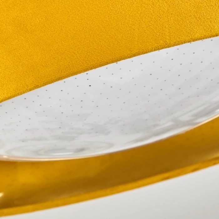 Hofstein Maripi Deckenleuchte LED Gelb, Gold, 1-flammig 6 Hofstein Maripi Deckenleuchte LED Gelb, Gold, 1-flammig – Bild 6