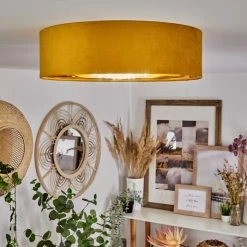 Hofstein Maripi Deckenleuchte LED Gelb, Gold, 1-flammig 20 Hofstein Maripi Deckenleuchte LED Gelb, Gold, 1-flammig -LED Leuchten Verkäufe maripi deckenleuchte h3551271 8