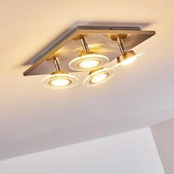 Leuchten Direkt Marsen Deckenleuchte LED Nickel-Matt, 4-flammig, Fernbedienung, Farbwechsler 39 Leuchten Direkt Marsen Deckenleuchte LED Nickel-Matt, 4-flammig, Fernbedienung, Farbwechsler -LED Leuchten Verkäufe marsen deckenleuchte h3297926 do2 11