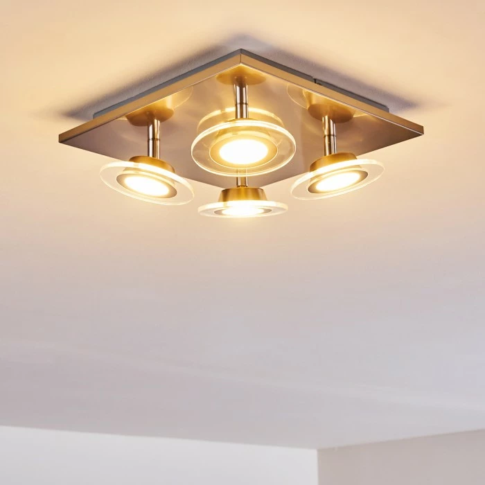 Leuchten Direkt Marsen Deckenleuchte LED Nickel-Matt, 4-flammig, Fernbedienung, Farbwechsler 13 Leuchten Direkt Marsen Deckenleuchte LED Nickel-Matt, 4-flammig, Fernbedienung, Farbwechsler – Bild 13