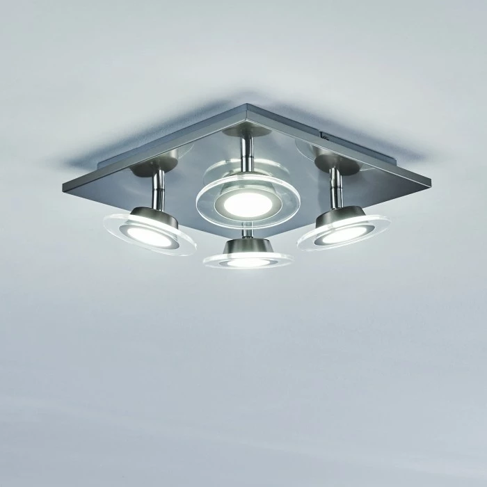 Leuchten Direkt Marsen Deckenleuchte LED Nickel-Matt, 4-flammig, Fernbedienung, Farbwechsler 17 Leuchten Direkt Marsen Deckenleuchte LED Nickel-Matt, 4-flammig, Fernbedienung, Farbwechsler – Bild 17