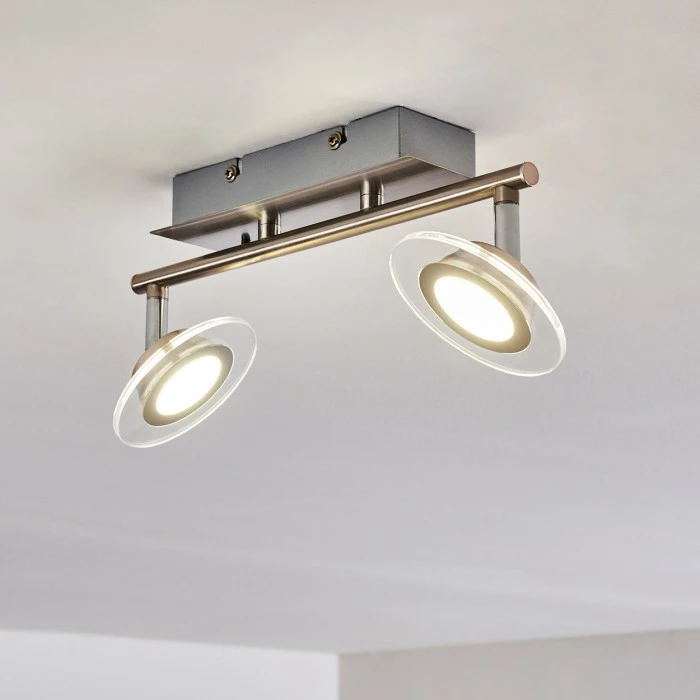 Leuchten Direkt Marsen Deckenleuchte LED Nickel-Matt, 2-flammig, Fernbedienung, Farbwechsler 17 Leuchten Direkt Marsen Deckenleuchte LED Nickel-Matt, 2-flammig, Fernbedienung, Farbwechsler – Bild 17