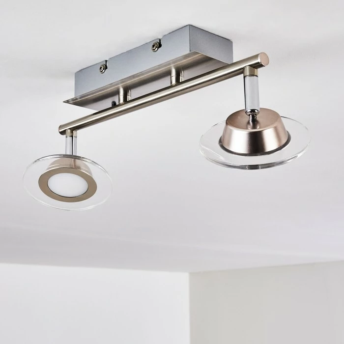 Leuchten Direkt Marsen Deckenleuchte LED Nickel-Matt, 2-flammig, Fernbedienung, Farbwechsler 25 Leuchten Direkt Marsen Deckenleuchte LED Nickel-Matt, 2-flammig, Fernbedienung, Farbwechsler – Bild 25