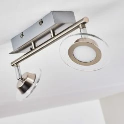Leuchten Direkt Marsen Deckenleuchte LED Nickel-Matt, 2-flammig, Fernbedienung, Farbwechsler 29 Leuchten Direkt Marsen Deckenleuchte LED Nickel-Matt, 2-flammig, Fernbedienung, Farbwechsler -LED Leuchten Verkäufe marsen deckenleuchte h3297957 do2 4