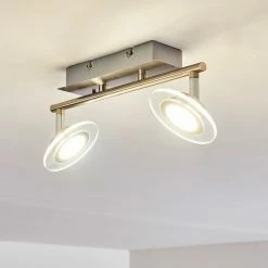 Leuchten Direkt Marsen Deckenleuchte LED Nickel-Matt, 2-flammig, Fernbedienung, Farbwechsler 33 Leuchten Direkt Marsen Deckenleuchte LED Nickel-Matt, 2-flammig, Fernbedienung, Farbwechsler -LED Leuchten Verkäufe marsen deckenleuchte h3297957 do2 8