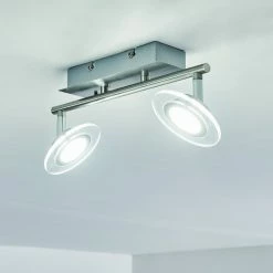 Leuchten Direkt Marsen Deckenleuchte LED Nickel-Matt, 2-flammig, Fernbedienung, Farbwechsler 34 Leuchten Direkt Marsen Deckenleuchte LED Nickel-Matt, 2-flammig, Fernbedienung, Farbwechsler -LED Leuchten Verkäufe marsen deckenleuchte h3297957 do2 9