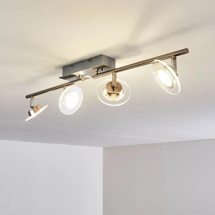 Leuchten Direkt Marsen Deckenleuchte LED Nickel-Matt, 4-flammig, Fernbedienung, Farbwechsler 9 Leuchten Direkt Marsen Deckenleuchte LED Nickel-Matt, 4-flammig, Fernbedienung, Farbwechsler – Bild 9