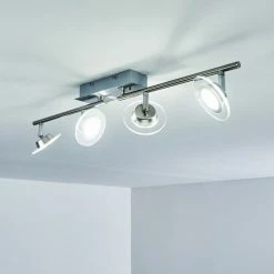 Leuchten Direkt Marsen Deckenleuchte LED Nickel-Matt, 4-flammig, Fernbedienung, Farbwechsler 34 Leuchten Direkt Marsen Deckenleuchte LED Nickel-Matt, 4-flammig, Fernbedienung, Farbwechsler -LED Leuchten Verkäufe marsen deckenleuchte h3297988 do2 9