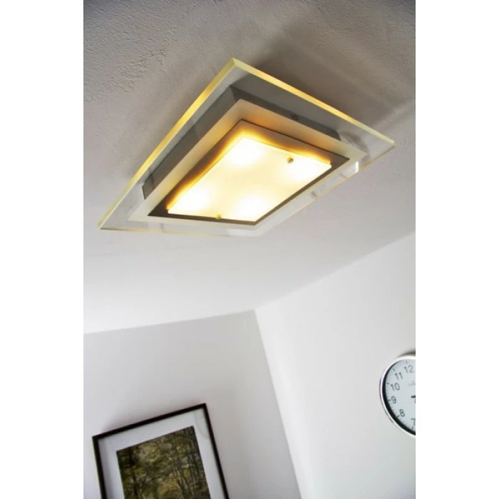 Masterlight Deckenleuchte LED Nickel-Matt, 4-flammig 1 Masterlight Deckenleuchte LED Nickel-Matt, 4-flammig