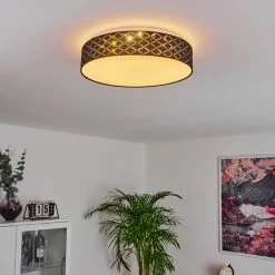 Hofstein Meldal Deckenleuchte LED Weiß, 2-flammig, Fernbedienung, Farbwechsler -LED Leuchten Verkäufe meldal deckenleuchte h3418611 8