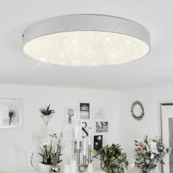 Hofstein Mentque Deckenleuchte LED Silber, 1-flammig -LED Leuchten Verkäufe mentque deckenleuchte h3654057 8