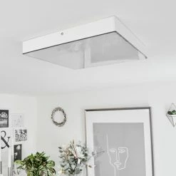 Hofstein Mentque Deckenpanel LED Weiß, 1-flammig -LED Leuchten Verkäufe mentque deckenpanel h3651896 3