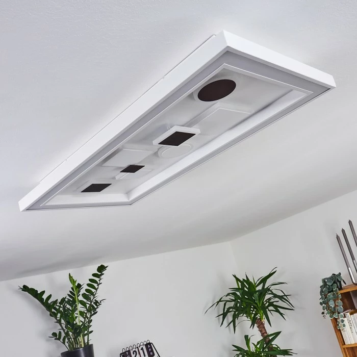 Hofstein Minichu Deckenleuchte LED Weiß, 1-flammig, Fernbedienung 8 Hofstein Minichu Deckenleuchte LED Weiß, 1-flammig, Fernbedienung – Bild 8