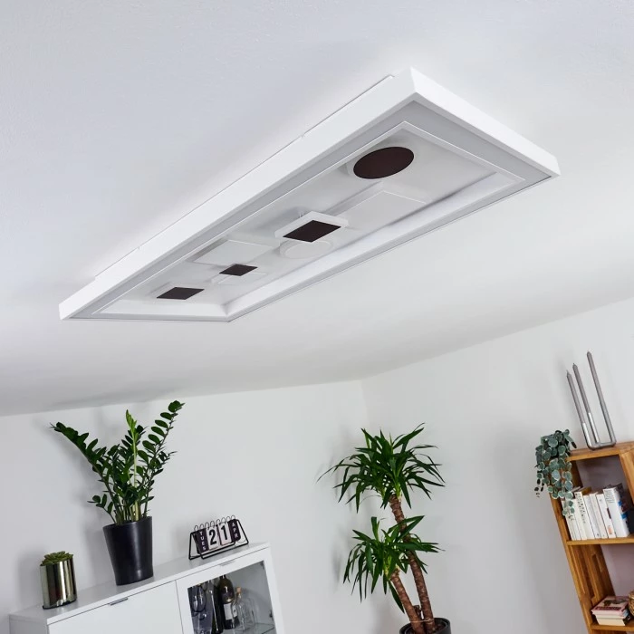 Hofstein Minichu Deckenleuchte LED Weiß, 1-flammig, Fernbedienung 10 Hofstein Minichu Deckenleuchte LED Weiß, 1-flammig, Fernbedienung – Bild 10