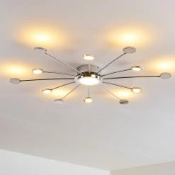 Hofstein Mirror Deckenleuchte LED Chrom, 1-flammig, Fernbedienung 39 Hofstein Mirror Deckenleuchte LED Chrom, 1-flammig, Fernbedienung -LED Leuchten Verkäufe mirror deckenleuchte h3098158 do1 10