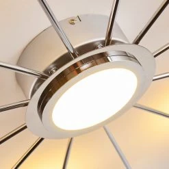 Hofstein Mirror Deckenleuchte LED Chrom, 1-flammig, Fernbedienung 48 Hofstein Mirror Deckenleuchte LED Chrom, 1-flammig, Fernbedienung -LED Leuchten Verkäufe mirror deckenleuchte h3098158 do1 19