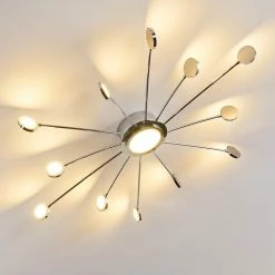 Hofstein Mirror Deckenleuchte LED Chrom, 1-flammig, Fernbedienung 51 Hofstein Mirror Deckenleuchte LED Chrom, 1-flammig, Fernbedienung -LED Leuchten Verkäufe mirror deckenleuchte h3098158 do1 22